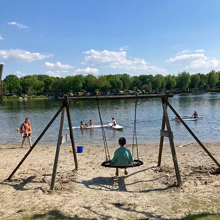 Luxe Met Airco Bij Bos En Zwemwater *