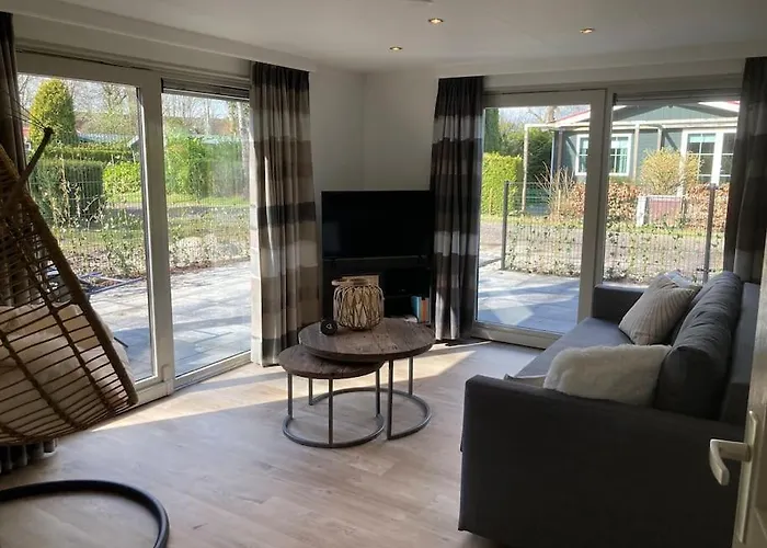 Luxe Met Airco Bij Bos En Zwemwater Domek alpejski