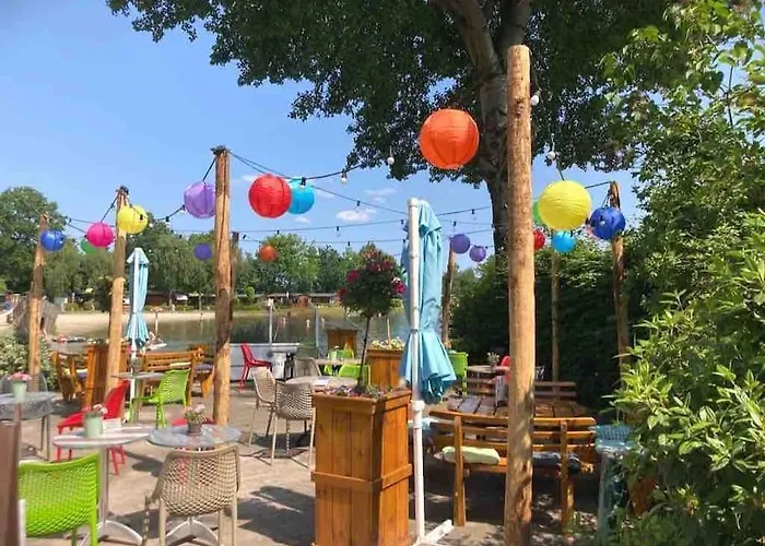 Luxe Met Airco Bij Bos En Zwemwater Domek alpejski *