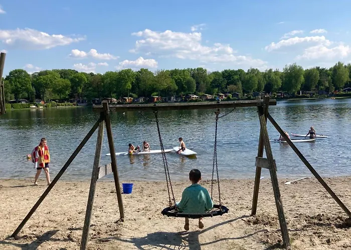 Luxe Met Airco Bij Bos En Zwemwater *